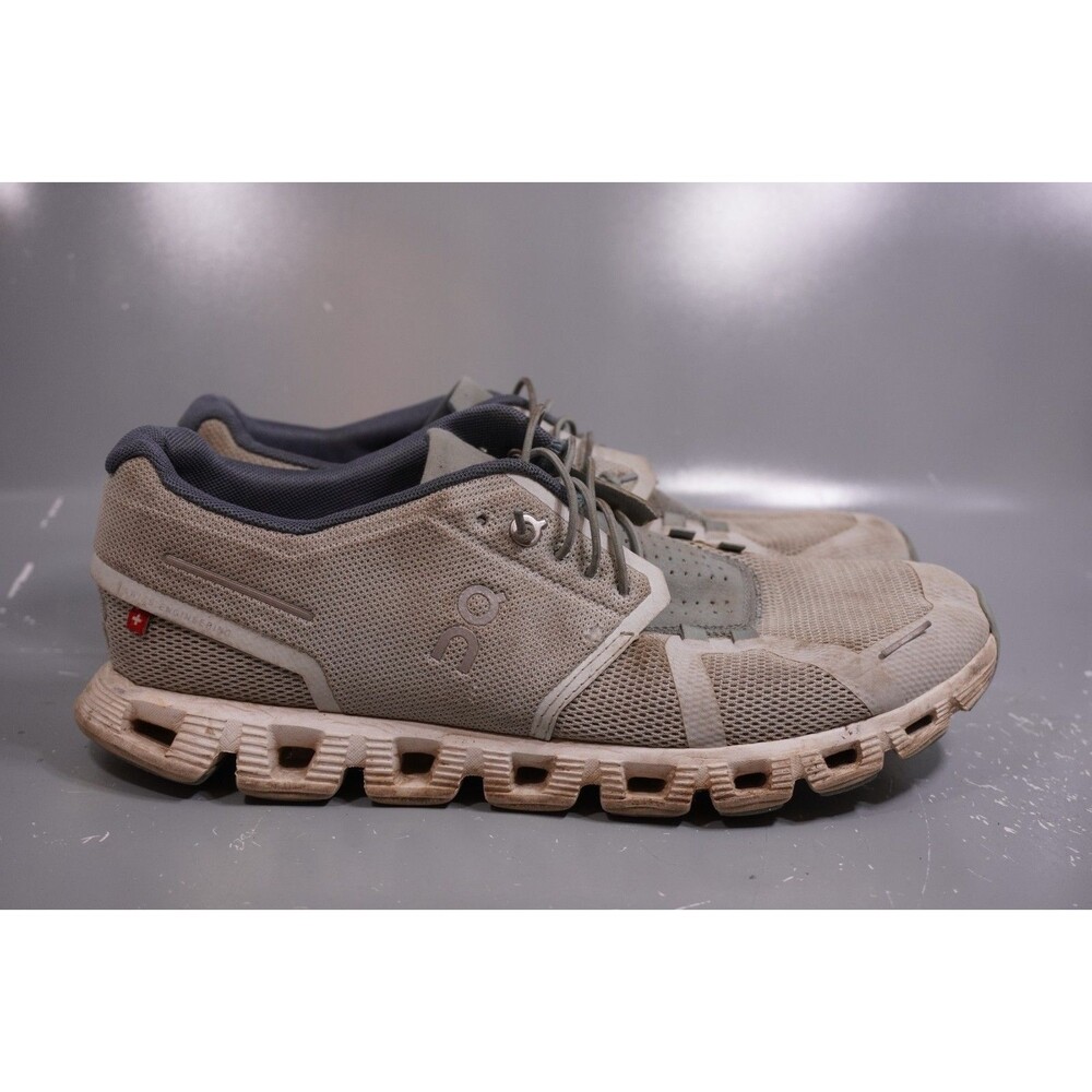 On Cloud 5 Heather Fossil Grey Women's Size 10 Sneaker Athletic Running